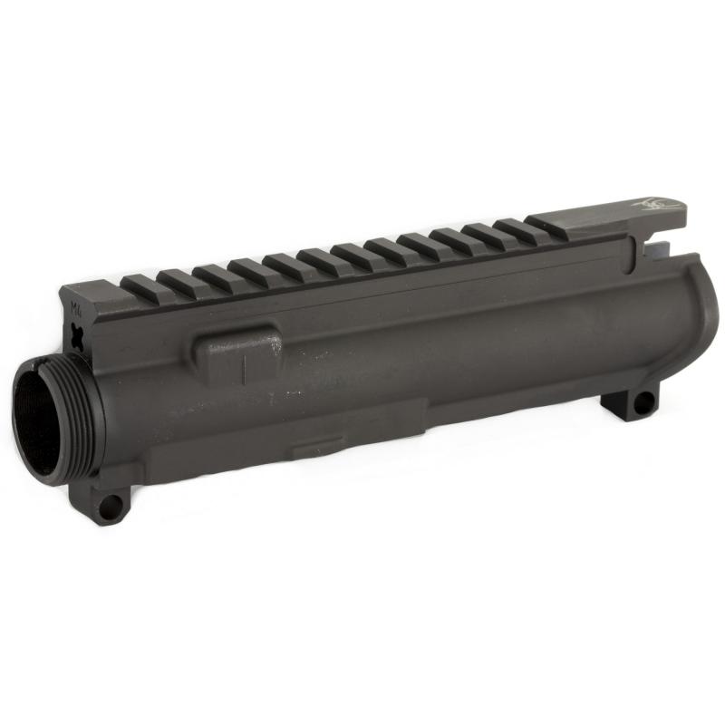 Upper, Fits AR Rifles, Black, Flat Top, Machined from a Mil-Spec 7075 T6 forging, with Forward Assist and Ejection Door installed SFT50M4