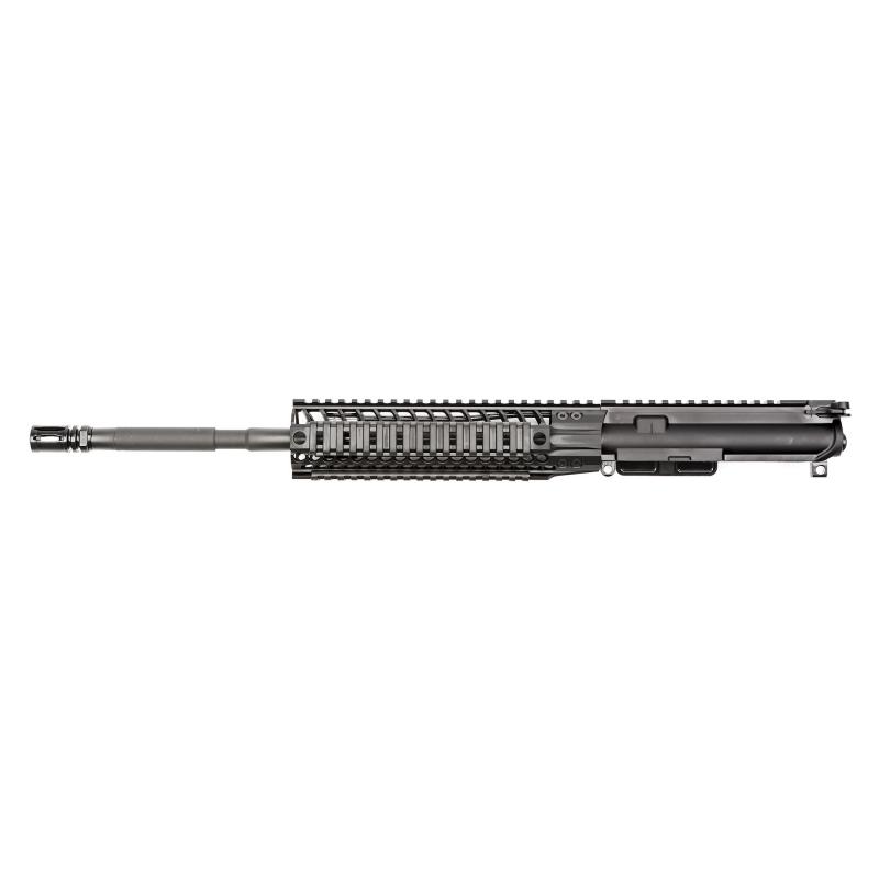 Upper, 223 Rem/556 NATO, 16" Barrel, 1:7 Twist, Fits AR Rifles, Flat Top, Four Rail Handguard, Chrome Lined, Black Finish STU5025-R9S