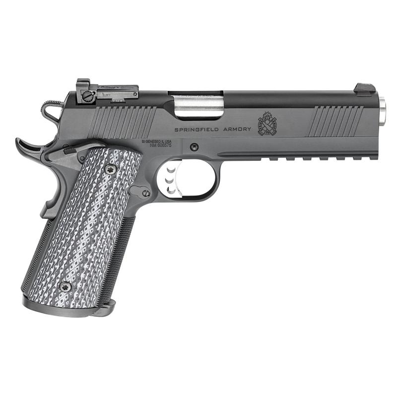 Operator Tactical Response Pistol 1911, 45 ACP, 5" Barrel, Steel Frame, Black Finish, Adjustable Sights, 7Rd, Range Bag PC9105LCA18