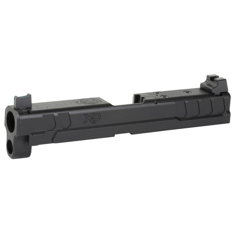 XD Slide Assembly, W/ Crimson Trace CT1500 Red Dot, Fits 4" 9MM Springfield XD, Anodized Finish, Black XD4903