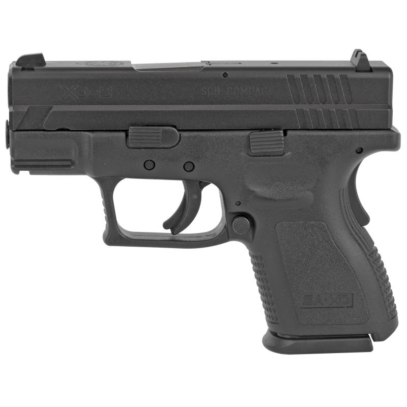 XD9, Defender Series, Striker Fired, Sub Compact, 9MM, 3" Barrel, Polymer Frame, Black Finish, Fixed Sights, 10Rd, 1 Magazine XDD9801
