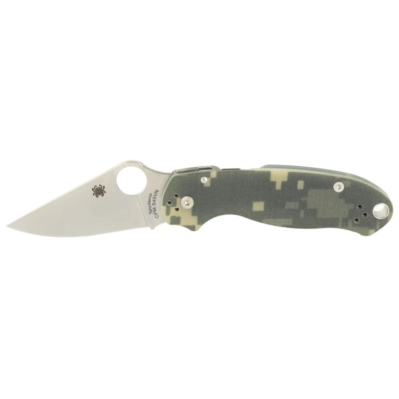 Para 3, Folding Knife, CPM-S30V, Plain, 2.95", CAMO G-10 C223GP