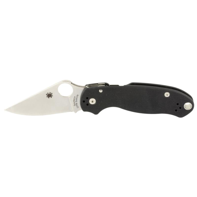 Para 3, Folding Knife, CPM-S30V, Plain, 2.95", Black G10 C223GP