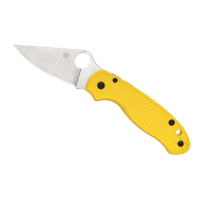 Para 3 Lightweight, Folding Knife, Plain Edge, Yellow FRN Handle, Satin Finish, Silver, 2.92" Blade Length, CPM Magnacut Steel C223PYL