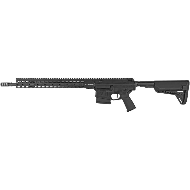 STAG-10, Semi-automatic, AR, 308 Winchester, 18" Barrel, Black, Right Hand, 10Rd STAG10000142