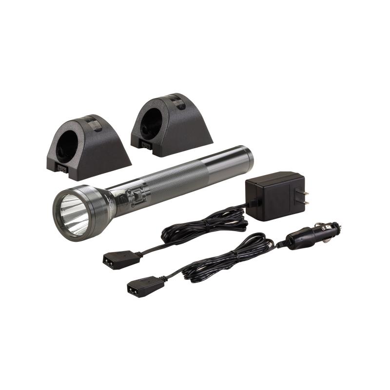 SL-20L Flashlight, C4 LED 350 Lumens, AC/DC Charger Black 20703