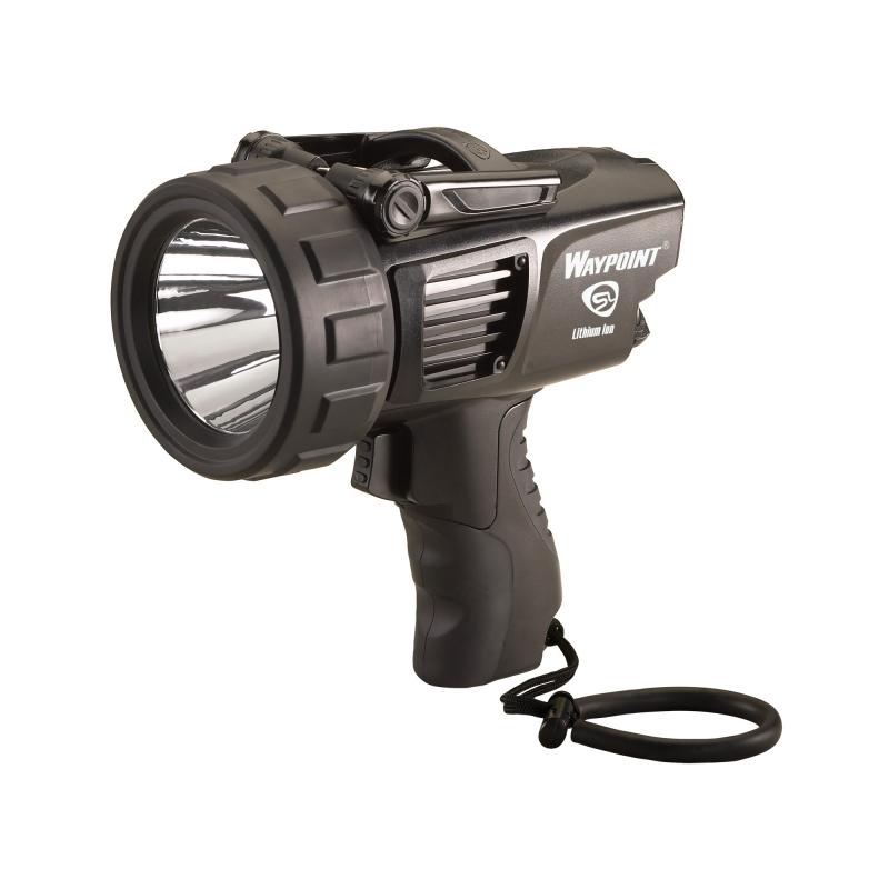 Waypoint Rechargeable Pistol Grip Spotlight 370 Lumens Black