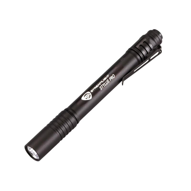 Stylus Pro Flashlight 65 Lumens Black