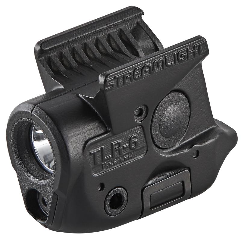 TLR-6, Tac Light w/laser, Sig P365, White LED and Red Laser, Includes 2 CR 1/3N Lithium Batteries, Black 69284