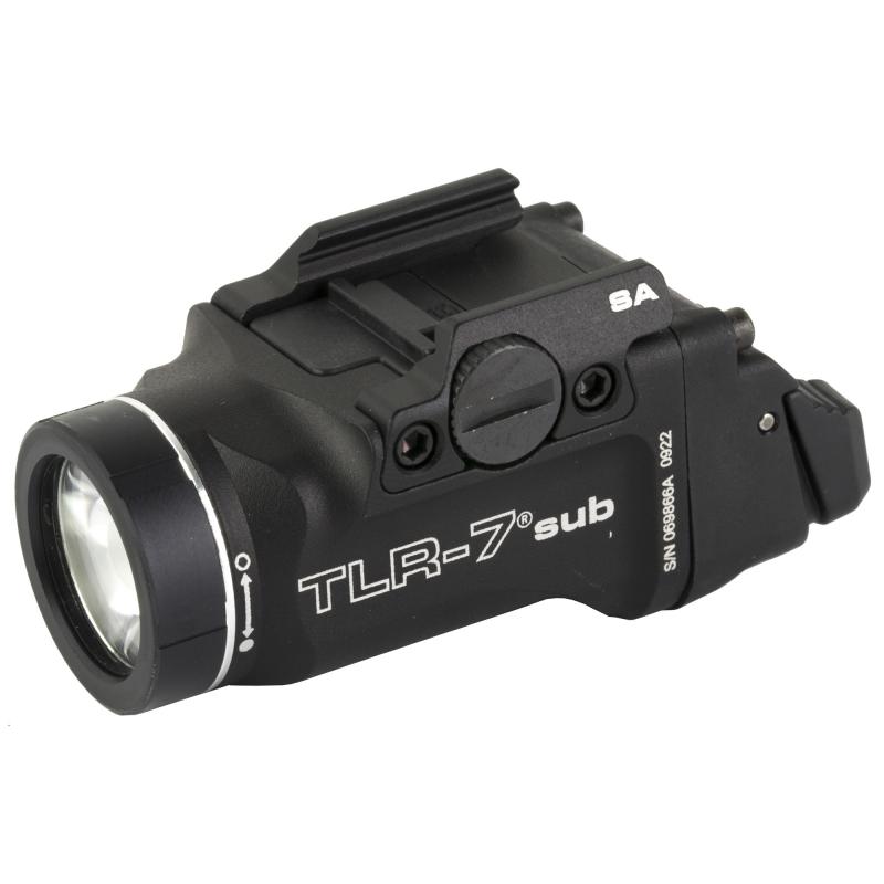 Streamlight TLR-7 Sub, Fits Springfield Hellcat, Anodized Black, Includes Mounting Keys And 1x CR123A 69404