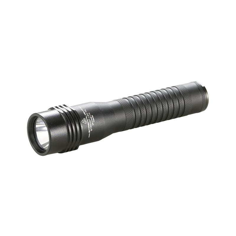 Strion LED HL Flashlight, Rechargeable, C4 LED, 500 Lumens, With AC/DC, 2 Holders, Black 74752
