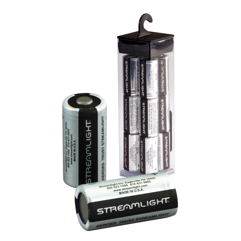CR123A Lithium Batteries Twelve Pack