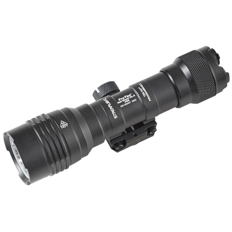 ProTac, HL-X Pro, Rail Mounted Flashlight, SL-B26 Rechargeable Battery, 1,000 Lumens High/60 Lumens Low, Includes Jack-Cap, M-LOK Kit, Momentary Pressure Switch, Hardware & USB Charging Cord 88127