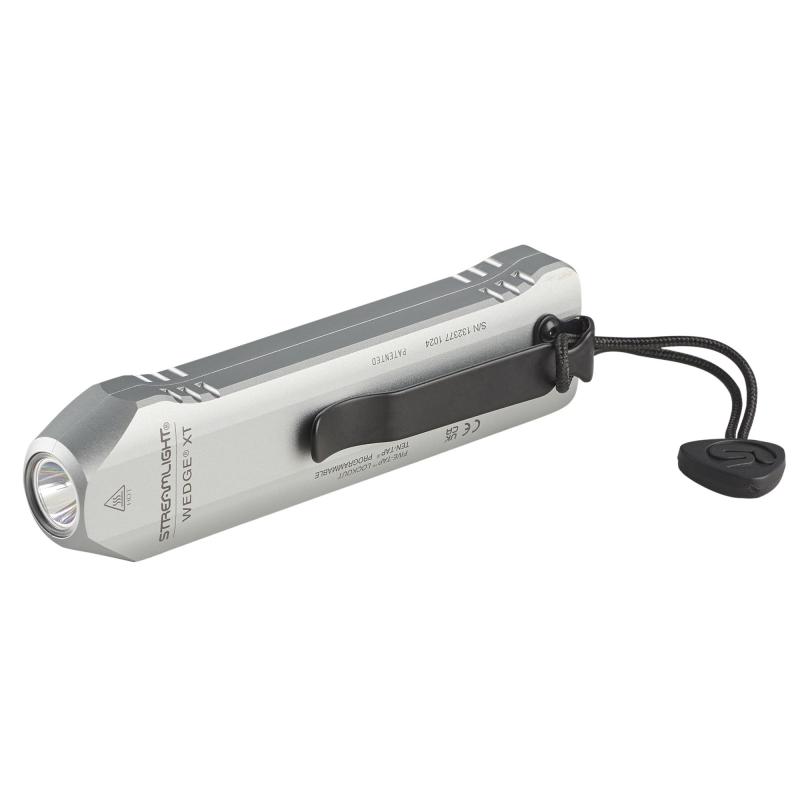 Wedge XT, Rechargeable Flashlight, 500 Lumens, Silver, Includes USB-C Cord 88819