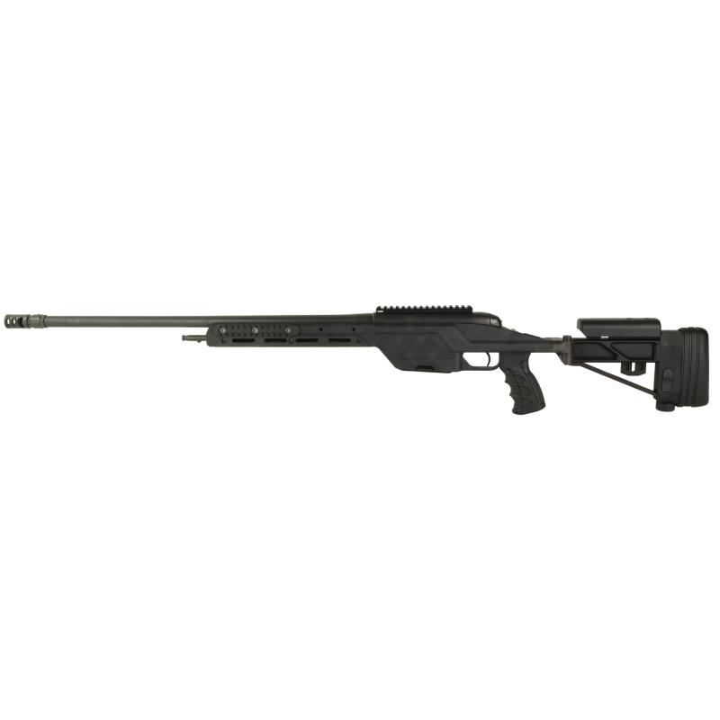 SSG, Bolt Action Rifle, 308 Winchester, 23.6" Cold Hammer Forged Threaded Barrel, Matte Finish, Black, Folding Adjustable Stock, 10 Rounds, 1 Magazine, Includes Bipod 605333K