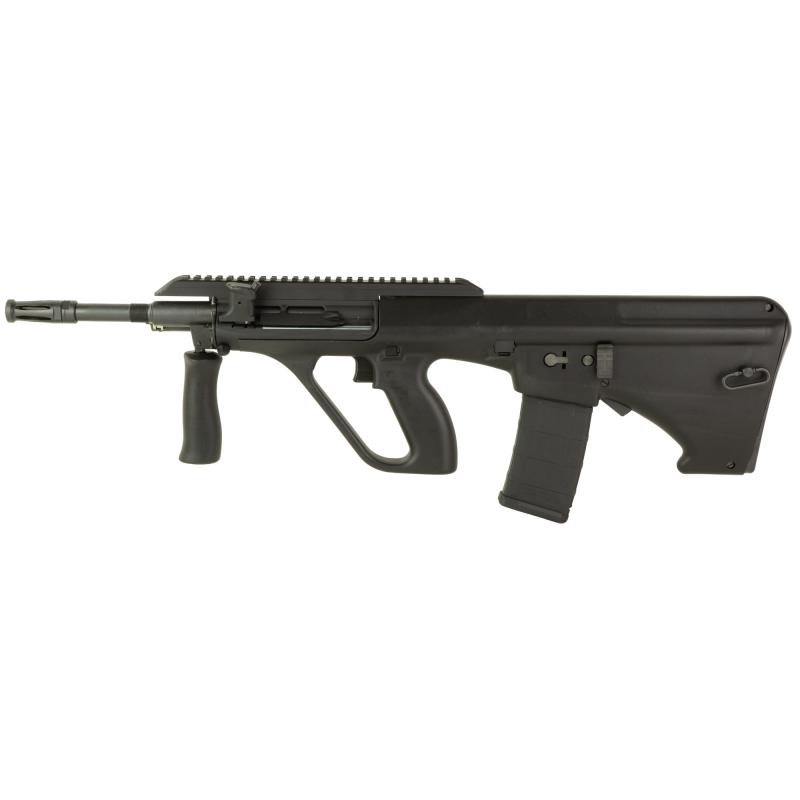 AUG A3 M2 NATO, Semi-automatic, 223 Remington, 556NATO, 16", Black, Right Hand, 30 Rounds, Synthetic, Bolt Release AUGM2A3BLKNATOEXT