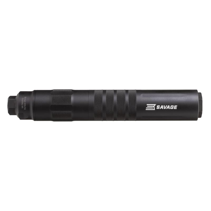 AccuCan, AC338, Suppressor, 338 Lapua, Threaded 5/8x24, Direct Thread Mount, Aluminum/Titanium/Stainless Steel Construction, Anodized Finish, Black 11702