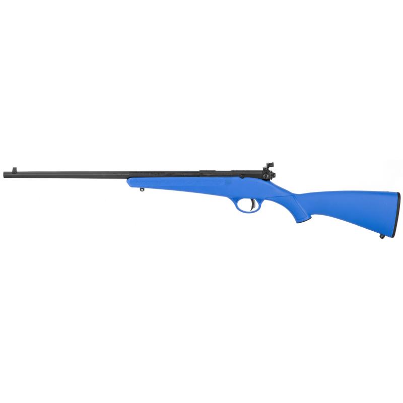 Rascal Single Shot Youth .22 LR/Long/Short 16.1 Inch Blued Barrel Blue Synthetic Stock