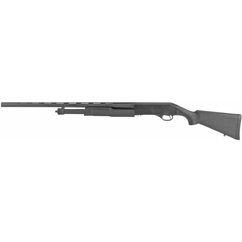 Stevens 320 Field Grade Pump 12 Gauge 3 Inch Chamber 28 Inch Vent Rib Barrel Black Synthetic Stock 5 Round