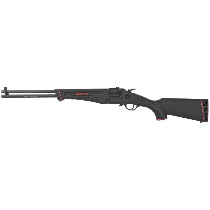 42 Takedown Compact, Over/Under, 22LR, 410 Gauge, 20" Barrel, Black Finish, Synthetic Stock, Ambidextrous, 2Rd, Adjustable Sights 22434