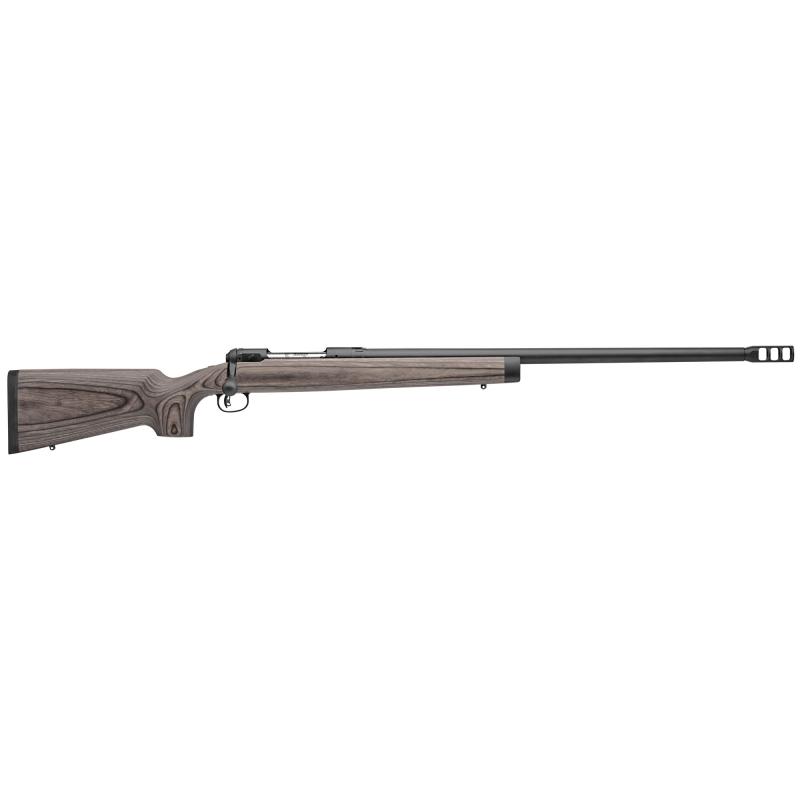 Model 112 Magnum Target Single Shot .338 Lapua Magnum 26 Inch Heavy Barrel Matte Black Finish AccuTrigger Gray Laminate Wood Stock