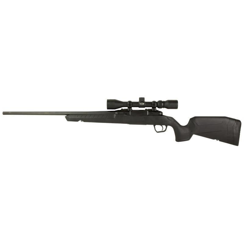 Axis XP, Bolt Action Rifle, 243 Winchester, 22" Sporter Contour Barrel, Matte Finish, Black, Polymer Stock, 1 Magazine, 4 Rounds, Includes 3-9x40 Scope 32003