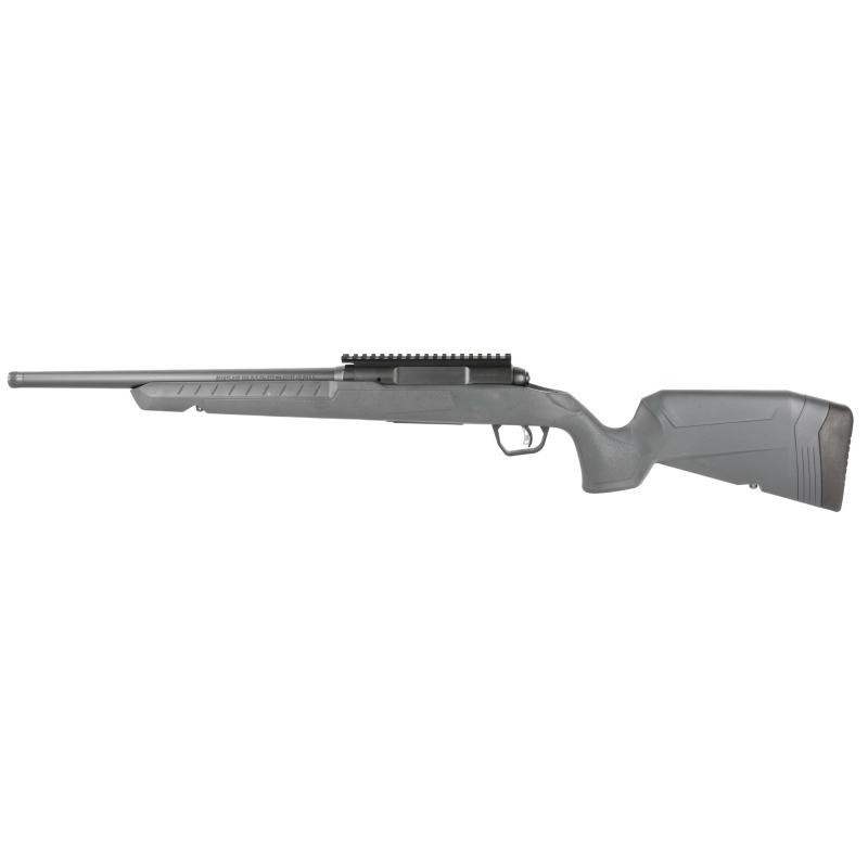 Axis II, Bolt Action Rifle, 300 Blackout, 16.125" Heavy Sporter Contour Barrel, Matte Finish, Black, Gray Polymer Stock, 1 Magazine, 4 Rounds 32065