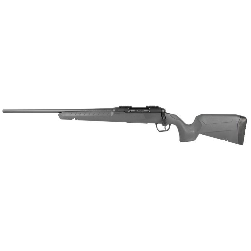 Axis II Compact, Bolt Action Rifle, 243 Winchester, Left Hand, 20" Sporter Contour Barrel, Matte Finish, Black, Gray Polymer Stock, 1 Magazine, 4 Rounds 32142