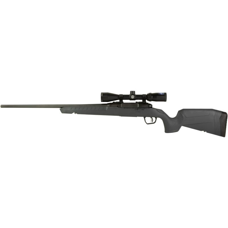 Axis II XP, Bolt Action Rifle, 223 Remington, 22" Sporter Contour Barrel, Matte Finish, Black, Gray Polymer Stock, 1 Magazine, 4 Rounds, Includes 3-9x40 Scope 32171