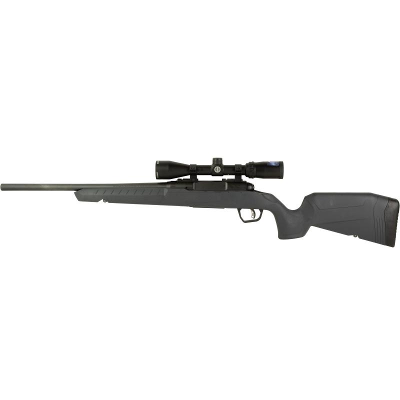 Axis II XP, Bolt Action Rifle, 350 Legend, 18" Sporter Contour Barrel, Matte Finish, Black, Gray Polymer Stock, 1 Magazine, 4 Rounds, Includes 3-9x40 Scope 32177