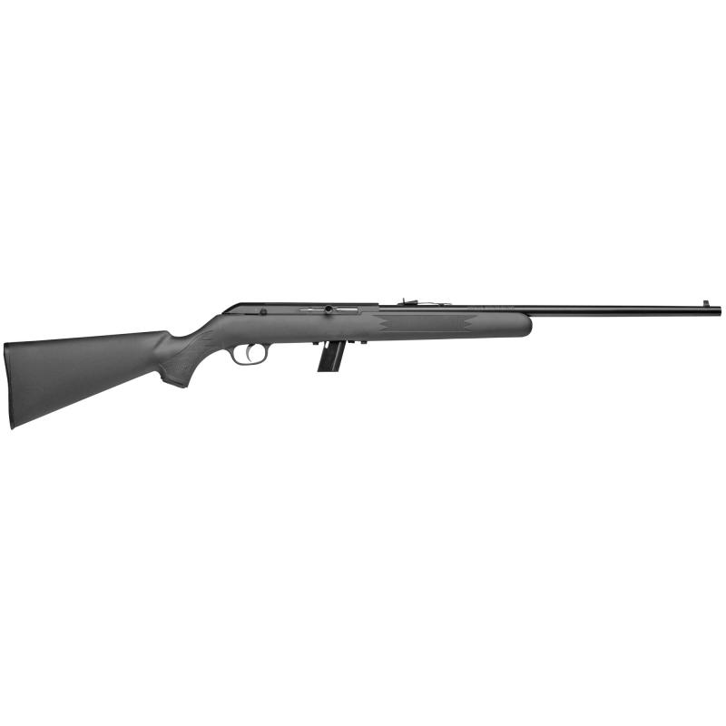 Model 64 .22 Long Rifle 21 Inch Barrel Blue Finish Black Synthetic Stock With Cut Checkering 10 Round