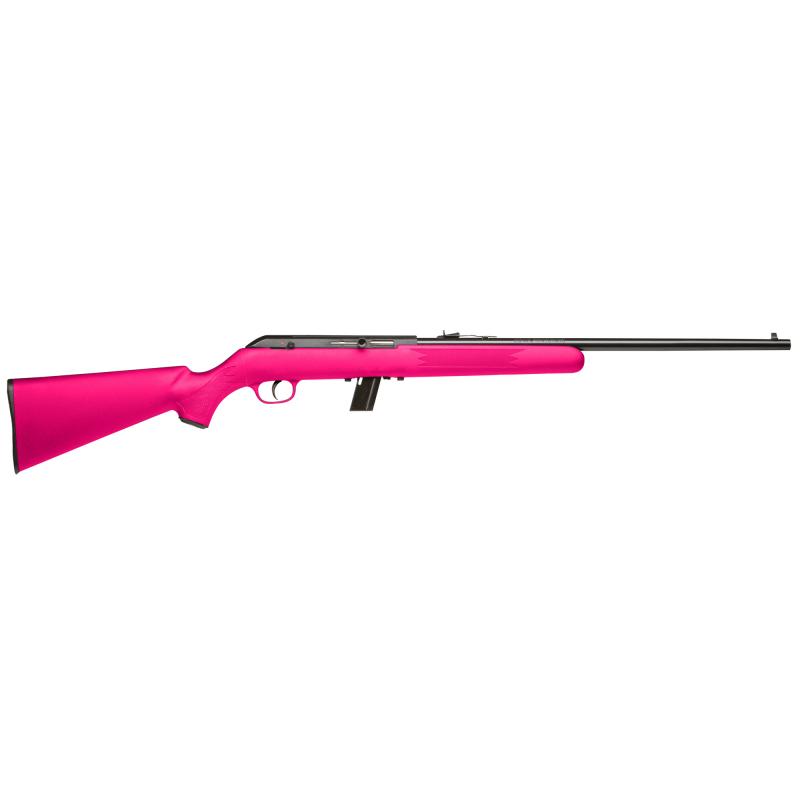 64F, Semi-automatic Rifle, 22LR, 21" Barrel, Matte Finish, Pink Synthetic Stock, Adjustable Sights, 10 Rounds, 1 Magazine, Right Hand 40218