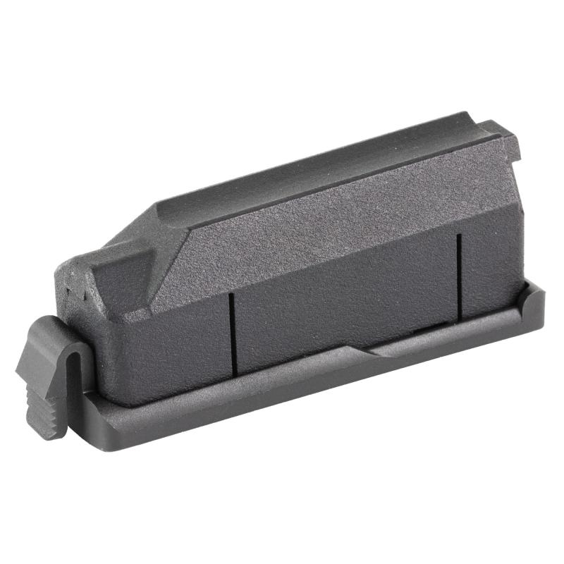 Single Shot Adapter, Integral Latch, Fits Savage Long Action Axis, Axis II, 110 Ultralite & 110 Apex, Polymer Construction, Black 56308