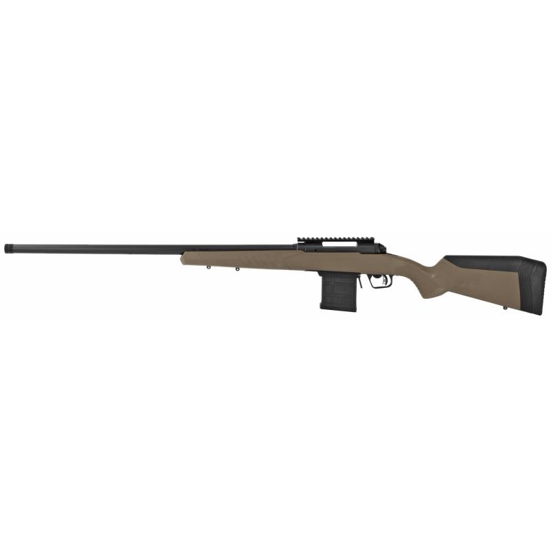 110 Tactical Desert, Bolt Action, 6MM Creedmoor, 26" Threaded Barrel, Flat Dark Earth Finish, Synthetic Stock, Right Hand, 1 Magpul AICS Magazine, 10Rd 57137