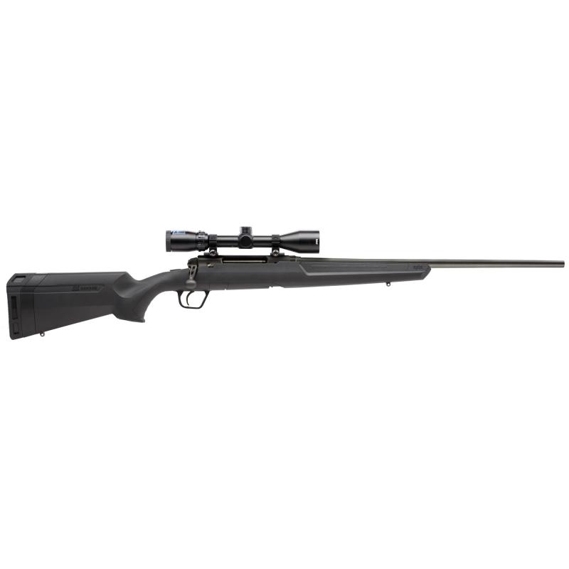 Axis, Bolt, 25-06 Rem, 22", Black, Synthetic, Right Hand, w/3-9X40 Scope, 4Rd 57262