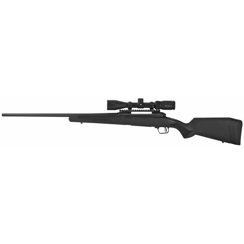 110 Apex Hunter XP, Bolt Action, 350 Legend, 18" Barrel, Black Color, Polymer Stock, 4Rd, Vortex Crossfire II 3-9x40, Right Hand 57535