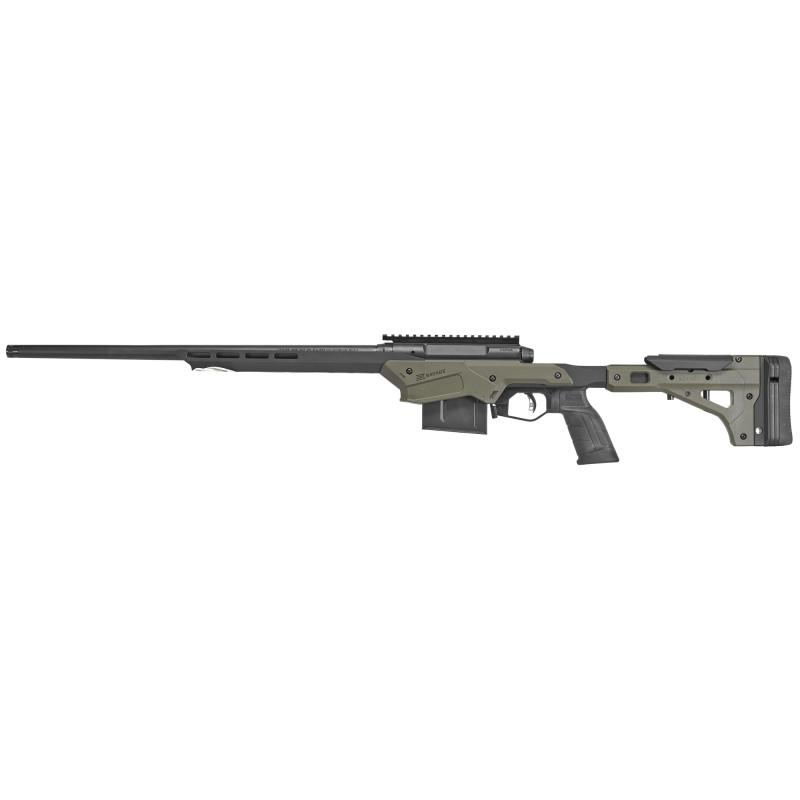 Axis II Precision, Bolt Action, Rifle, 308 Winchester, 22" Heavy Barrel, Black And OD Green Finish, Polymer/ Aluminum Stock, Right Hand, 10Rd, Includes 1 AICS Magazine 57551