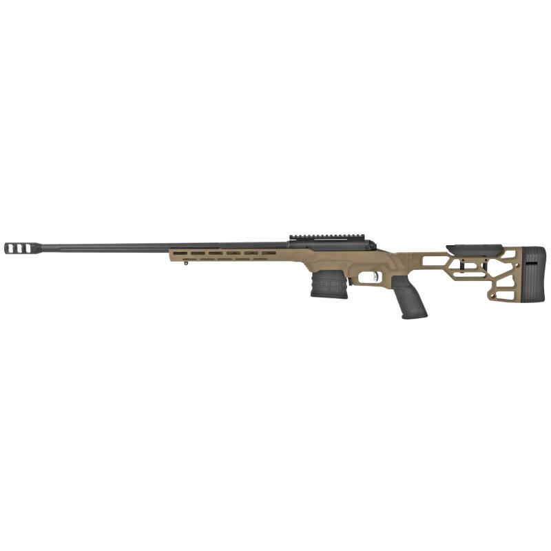 110 Precision, Bolt Action, 338 Lapua, 24" Barrel, Cerakote Finish, Flat Dark Earth Color, MDT Chassis, 5Rd, Right Hand 57566