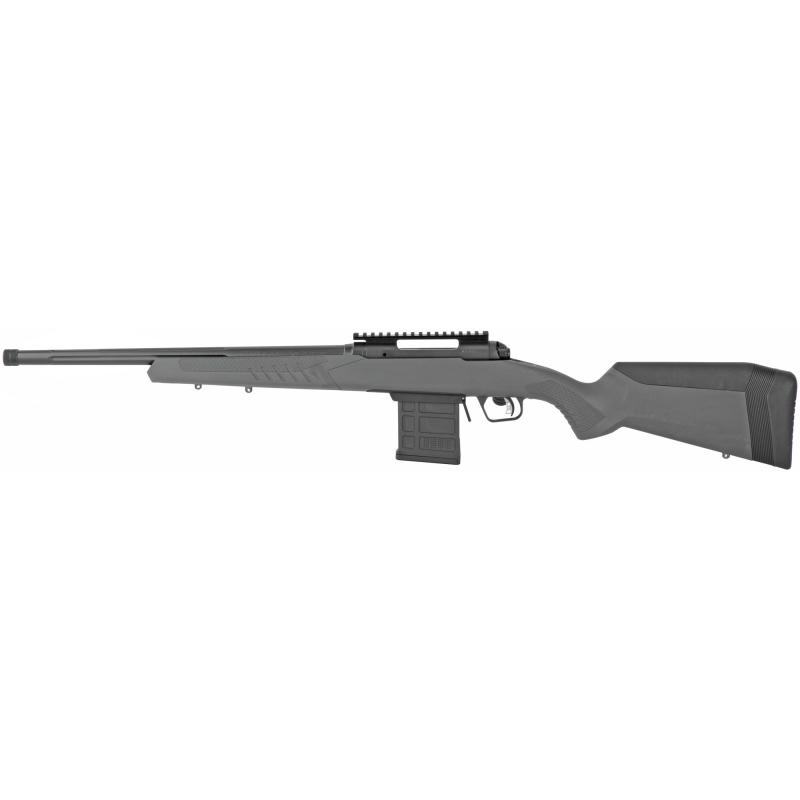 110 Tactical, Bolt Action, 6MM ARC, 18" Threaded Barrel, Black Color, Gray Synthetic Stock, AccuTrigger, Magpul AICS Magazine, 12Rd, Right Hand 57770