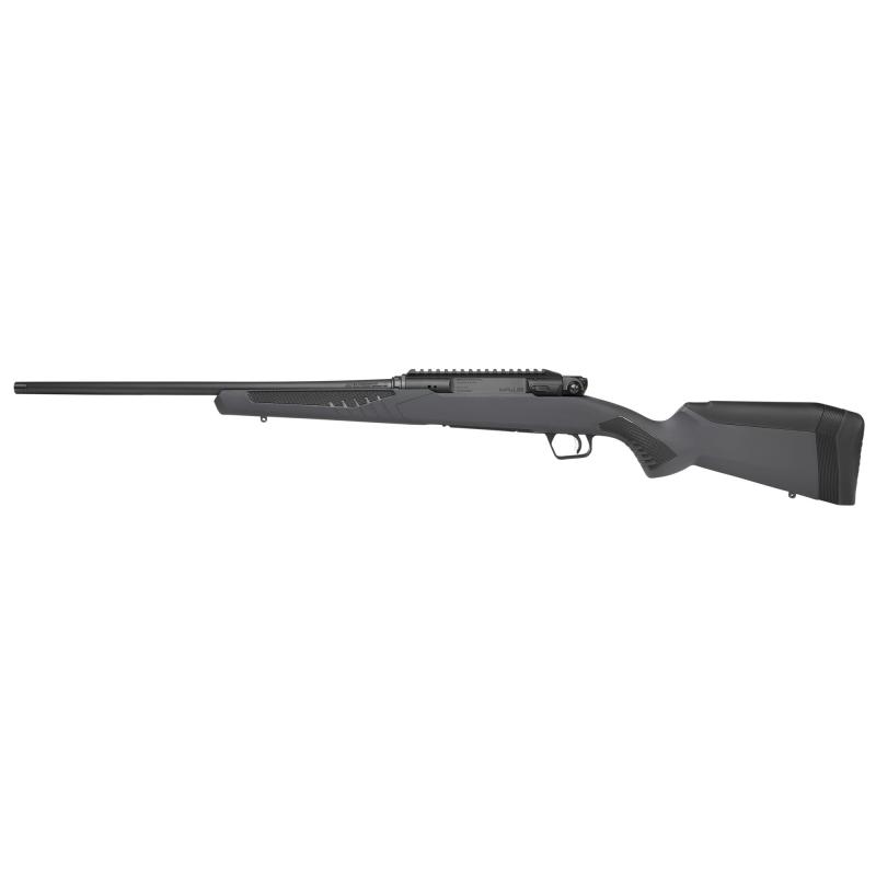 Impulse Driven Hunter, Straight Pull Bolt Action Rifle, 300 Winchester Magnum, 20" Barrel, Threaded 1/2x28, Matte Finish, Black, Gray Accufit Stock, Adjustable AccuTrigger, Integrated 20 MOA Rail, 3 Rounds, 1 Magazine 57910