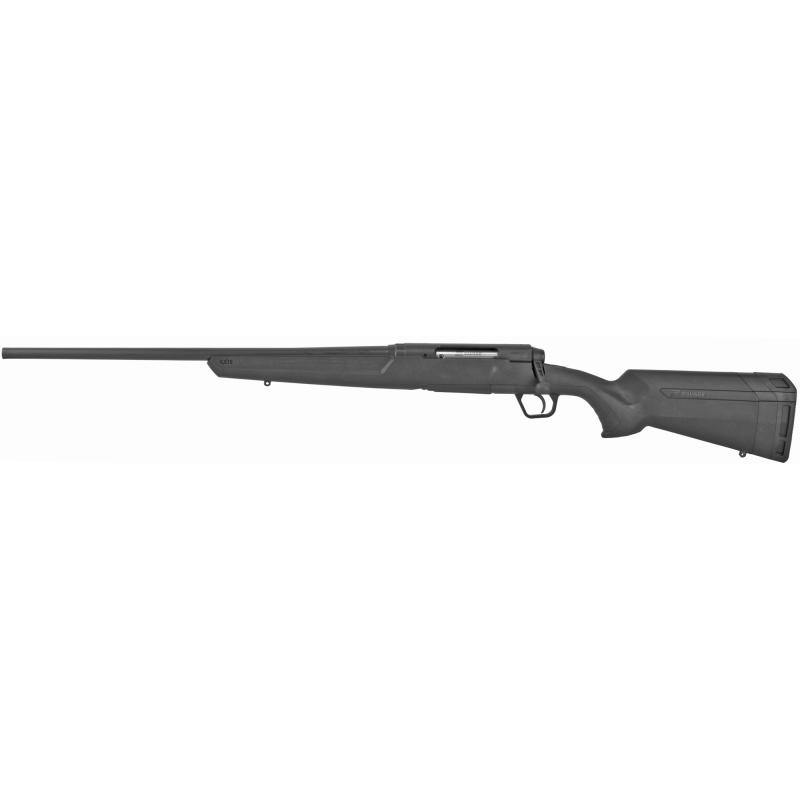 Axis, Bolt Action Rifle, 400 Legend, 20" Barrel, Matte Finish, Black, Black Polymer Stock, Detachable Box Magazine, 3 Rounds, Left Hand 58122