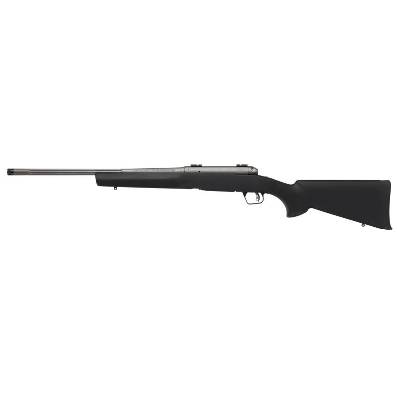 110 TRAIL HUNTER LITE, Bolt Action Rifle, 243 Winchester, 20" Button Rifled Barrel, 5/8x24 Threaded Muzzle, 2 Piece Weaver Style Bases, Hogue Overmolded Rifle Stock in Black, Tungsten Cerakoted Barreled Action, 1 Detachable Magazine, 4 Rounds 58267