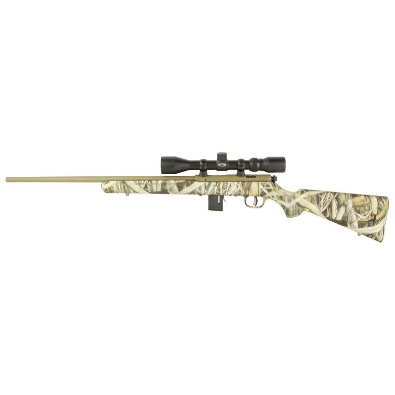 93 XP, Bolt Action Rifle, 22 WMR, 21" Barrel, Matte Finish, Brush Camo, 10 Rounds, 1 Magazine, Includes 3-9x40mm Scope 90757