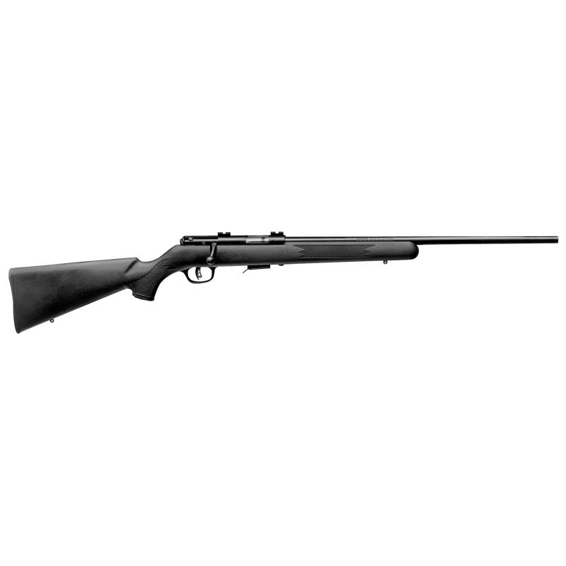 Model 93R17 FV .17 HMR 21 Inch Barrel Satin Blue Finish Black Synthetic Stock AccuTrigger 5 Round