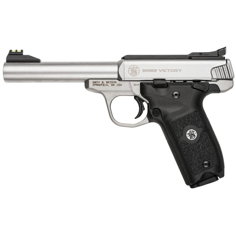 Model SW22 Victory 22LR | 5.5 Inch Stainless Steel Frame Stainless Steel Finish 10 Round