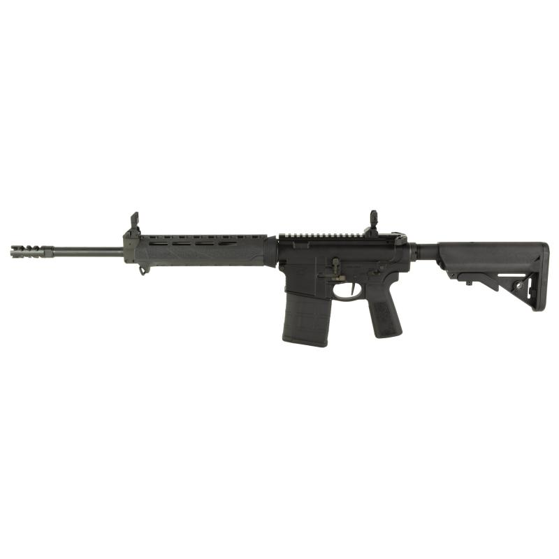 Volunteer X, Semi-automatic Rifle, AR, 6.5 Creedmoor, 16" Barrel, 1:8 Twist, PWS Muzzle Break, Matte Finish, Black, B5 Systems SOPMOD Stock and Type 23 P-Grip, BCM Gunfighter M-LOK Fore-end, Flip Up Sights, 20 Rounds, 1 PMAG Magazine 13521