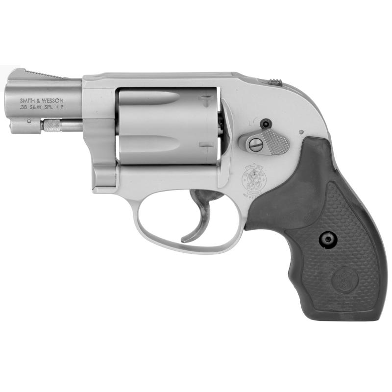 Model 638 Bodyguard Airweight .38 Special +P 1.875 Inch Barrel Matte Silver Finish Internal Lock 5 Round
