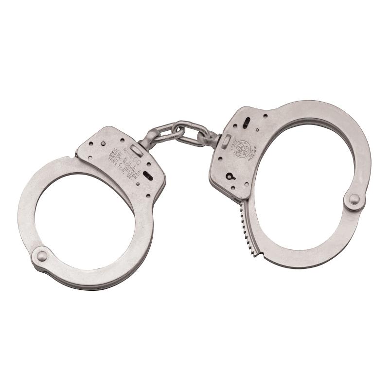 M100 Handcuff, Nickel, Chain 350103