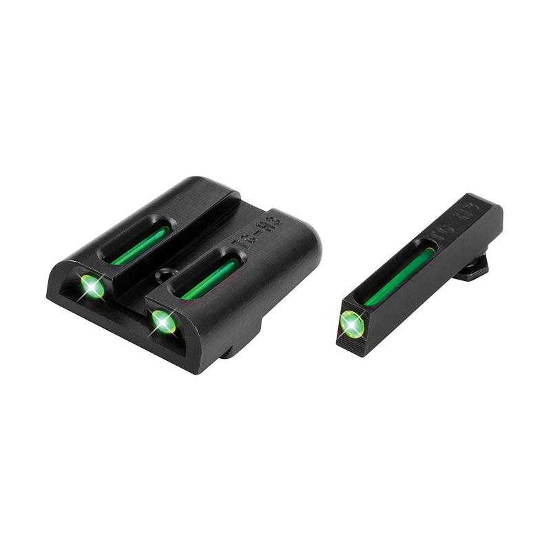 Tritium Fiber Optic Brite-Site Handgun Low Sight For Glock 17/17L/19/22/23/24/26/27/33/34/35/38/39