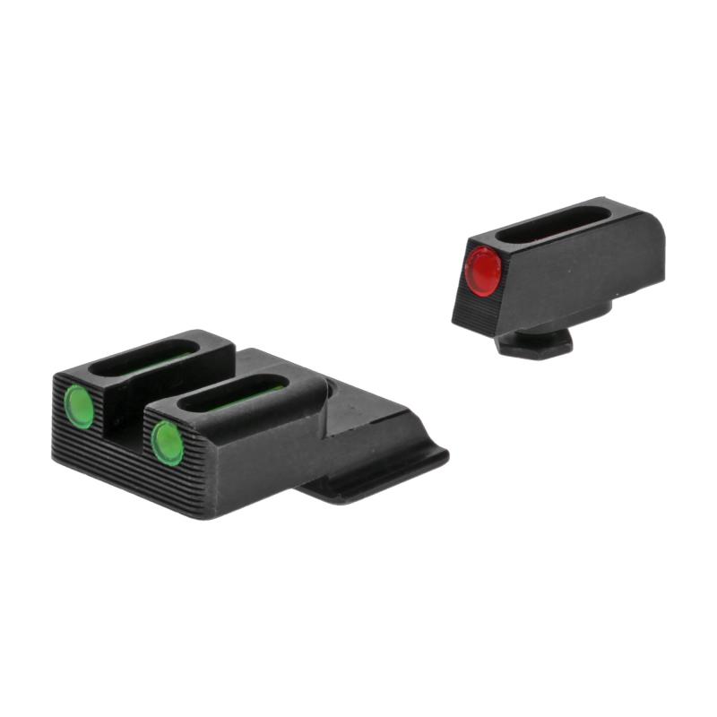 Brite Site Fiber Optic Red Front 3 Dot Sight, Green Rear Sight, Fits S&W Shield 380EZ TG131MP1